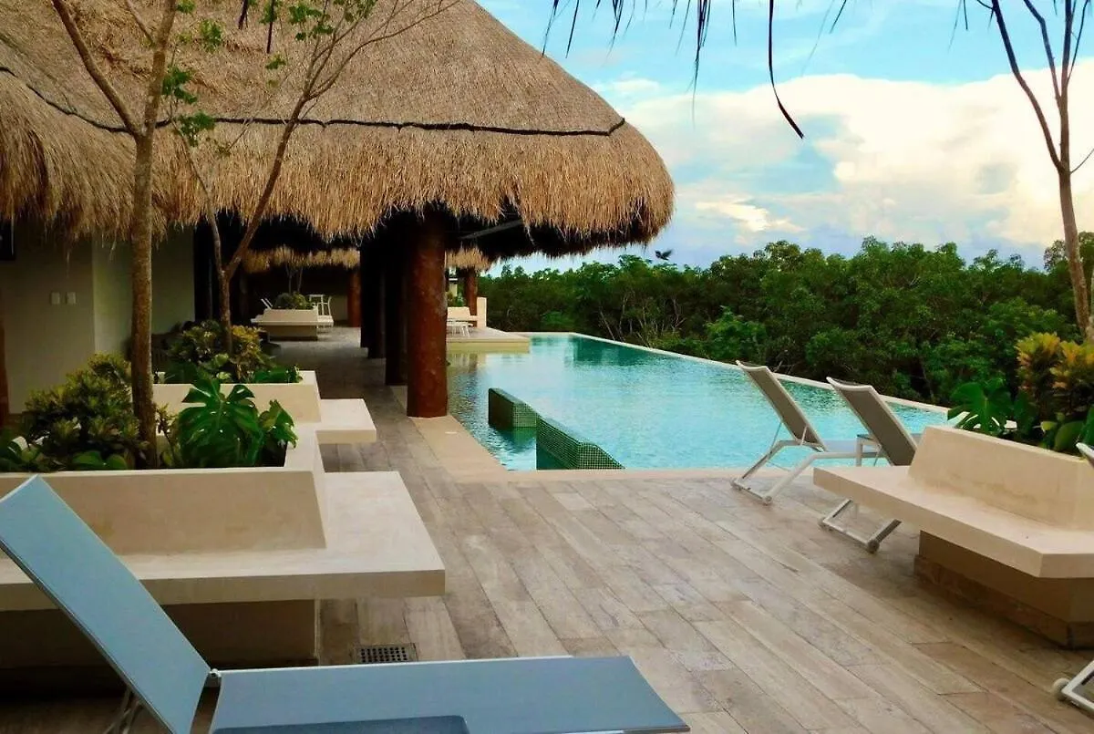 툴룸 1 Rec. | Vista A La Jungla + Piscina Infinita + Amenidades Lx 아파트 멕시코