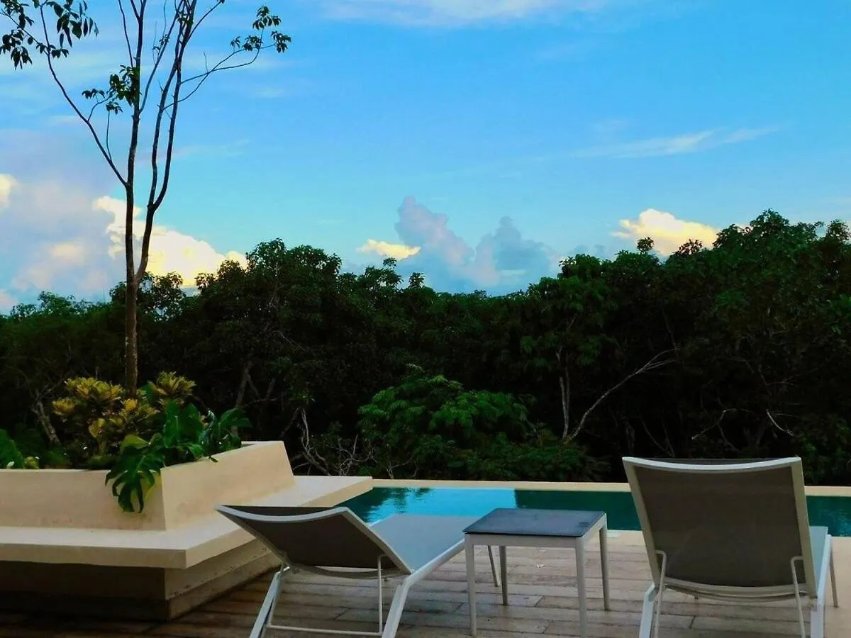 툴룸 1 Rec. | Vista A La Jungla + Piscina Infinita + Amenidades Lx 아파트