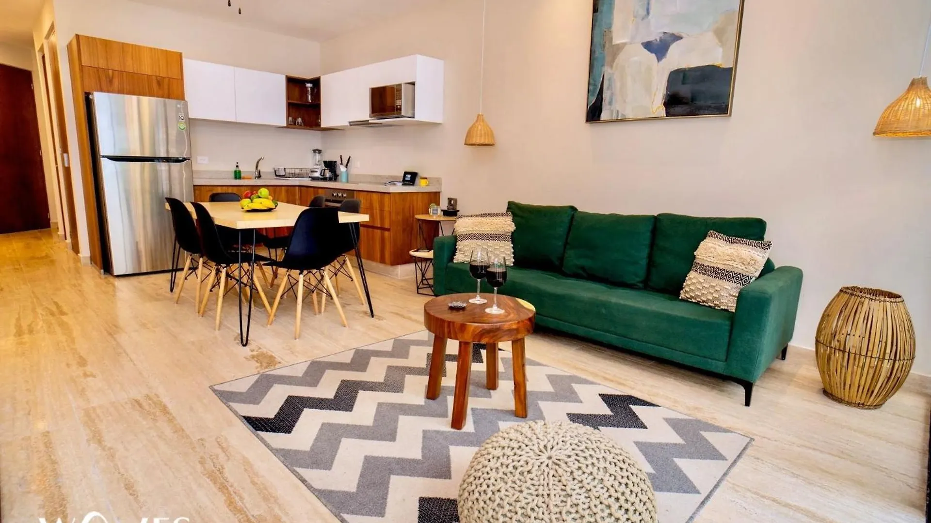 툴룸 1 Rec. | Vista A La Jungla + Piscina Infinita + Amenidades Lx 아파트 멕시코